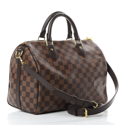 Louis Vuitton Damier Ebene Speedy Bandouliere 30 3 of 14