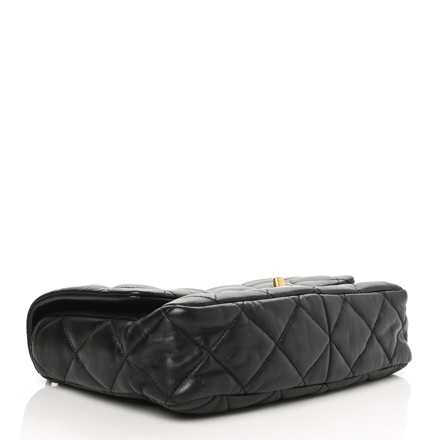 Chanel Lambskin Quilted Large CC Funky Town Flap Black 4 of 10