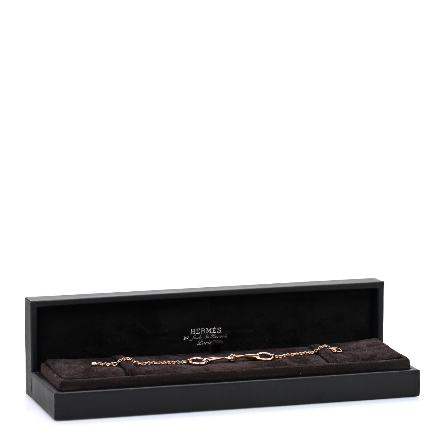 18K Rose Gold Diamond TPM Filet d'Or Bracelet SH