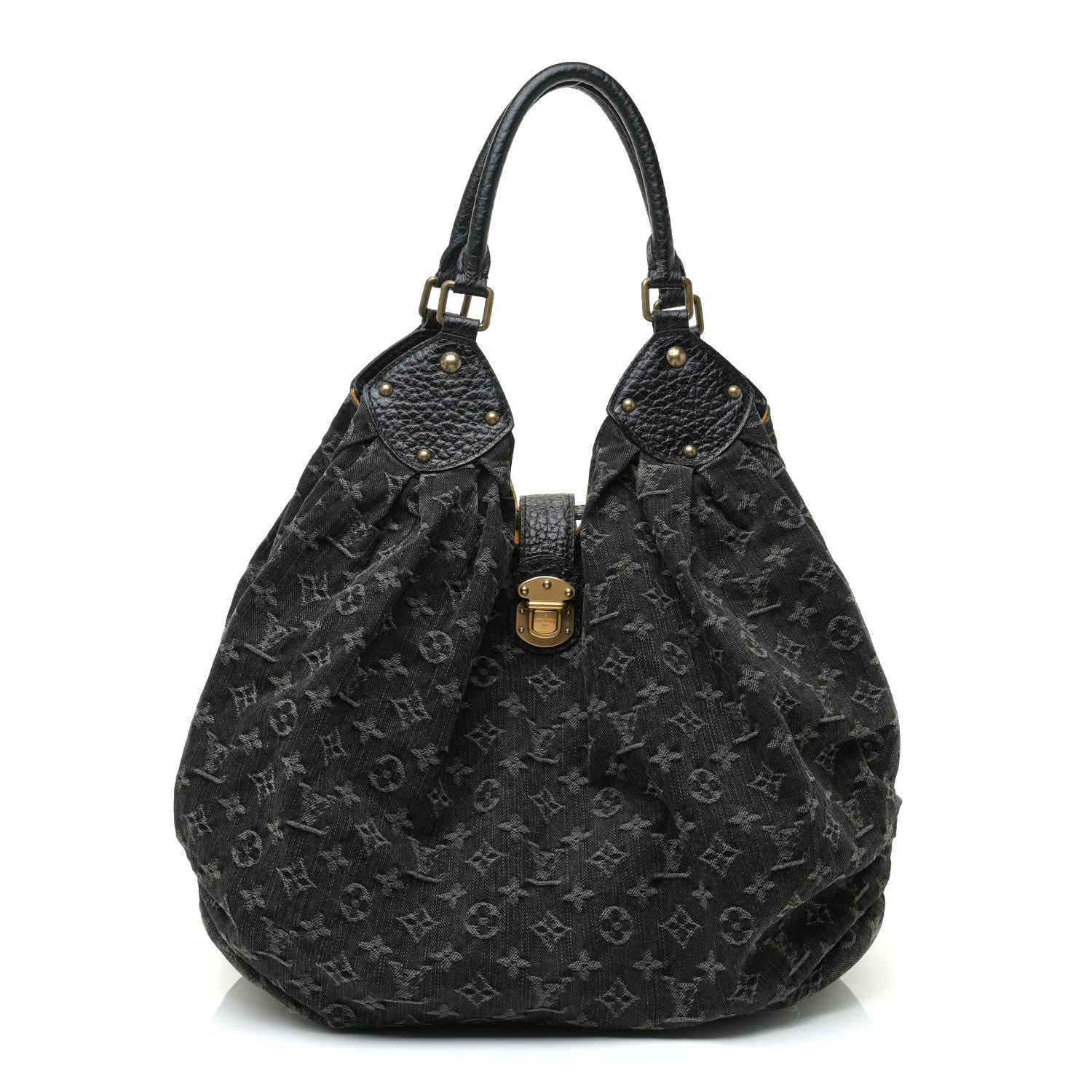 Louis Vuitton Denim Mahina XL Black 1 of 14