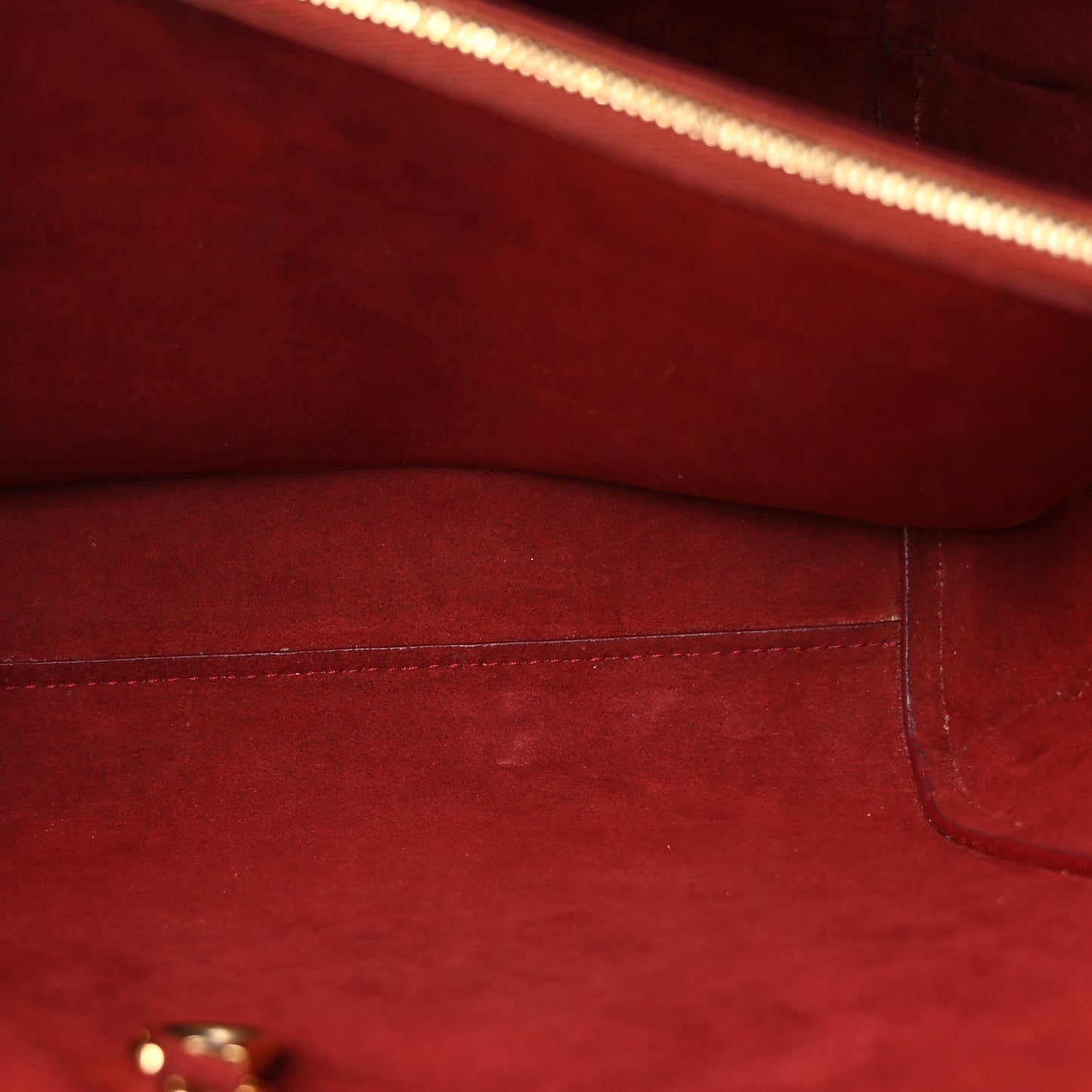 Calfskin Monogram Kimono Tote Cherry