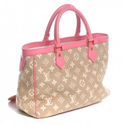 Louis Vuitton Monogram Sabbia Cabas MM Rose 3 of 8