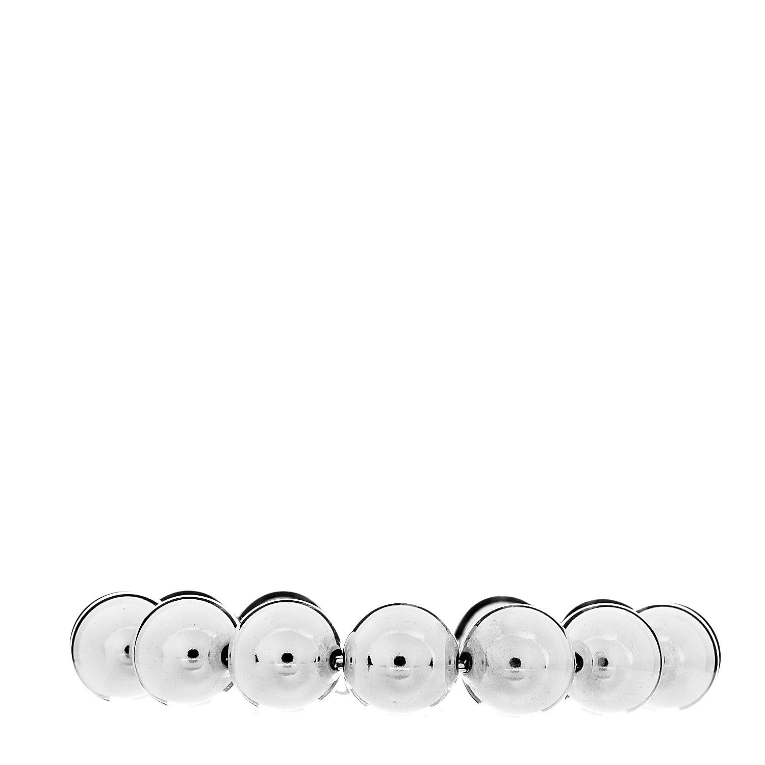 Tiffany Sterling Silver 14mm HardWear Ball Bracelet 1 of 4