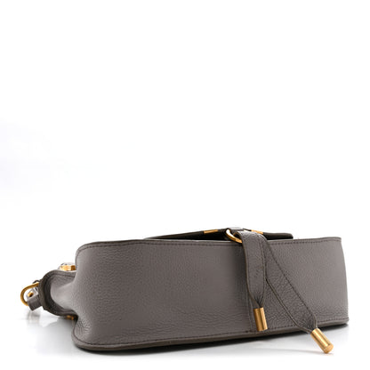 Chloe Calfskin Small Marcie Satchel Cashmere Grey 4 of 13