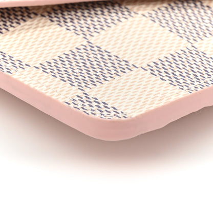 Louis Vuitton Damier Azur Recto Verso Card Holder Rose Ballerine 9 of 10