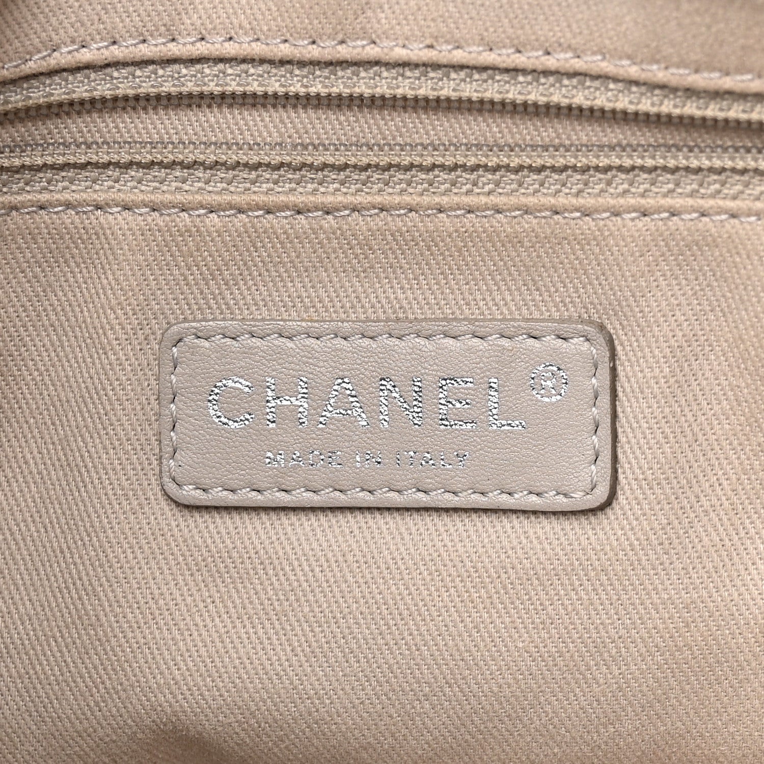 Chanel Caviar Quilted Easy Zip Tote Cobalt Blue 6 of 12