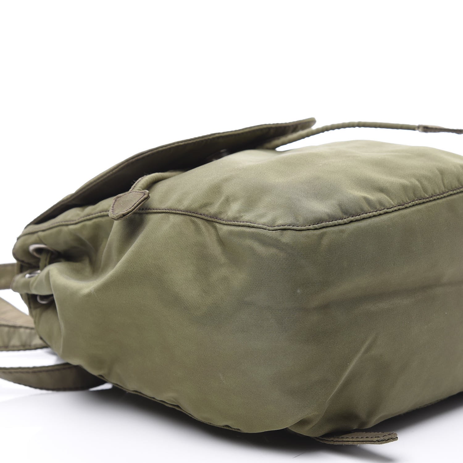 Prada Nylon Vela Mini Cinch Backpack Green 15 of 17