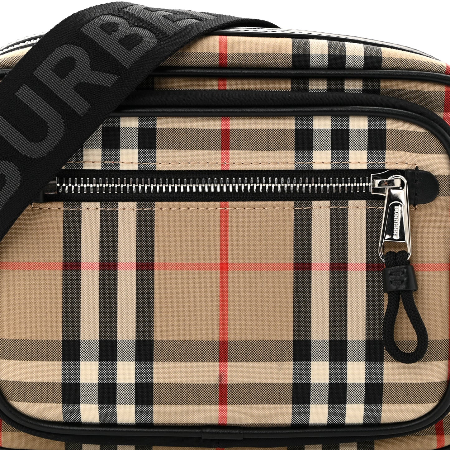 Canvas Check Paddy Messenger Archive Beige