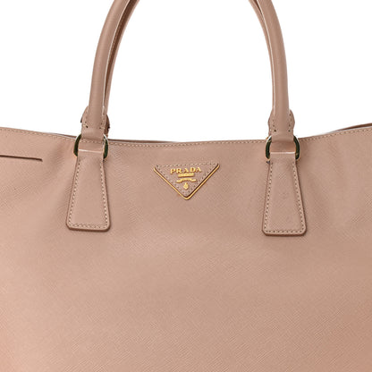 Prada Saffiano Lux Large Tote Cammeo 9 of 17
