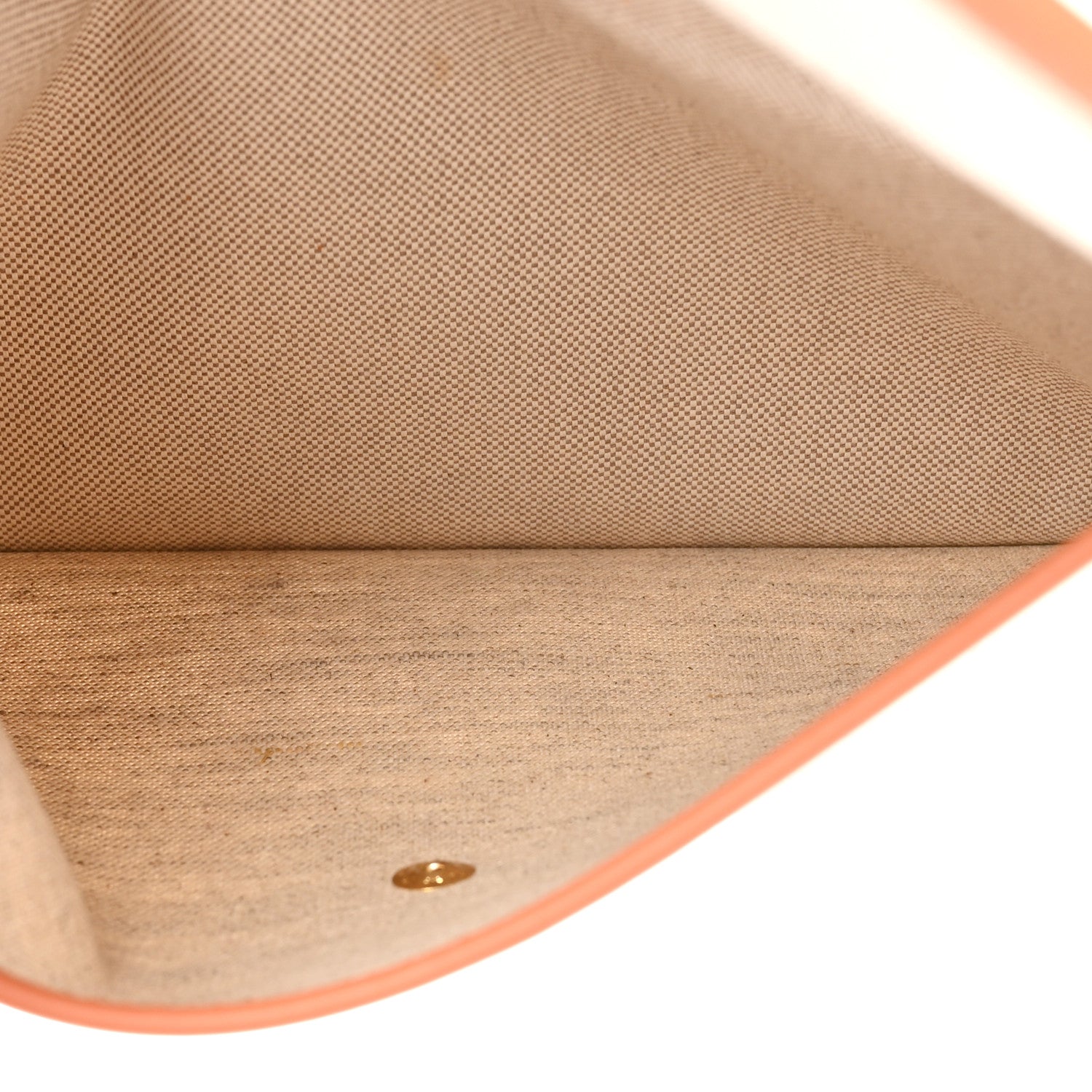 MCM Calfskin Linen Large Munchen Tote Cognac 7 of 13