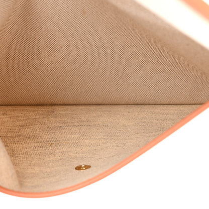 MCM Calfskin Linen Large Munchen Tote Cognac 7 of 13