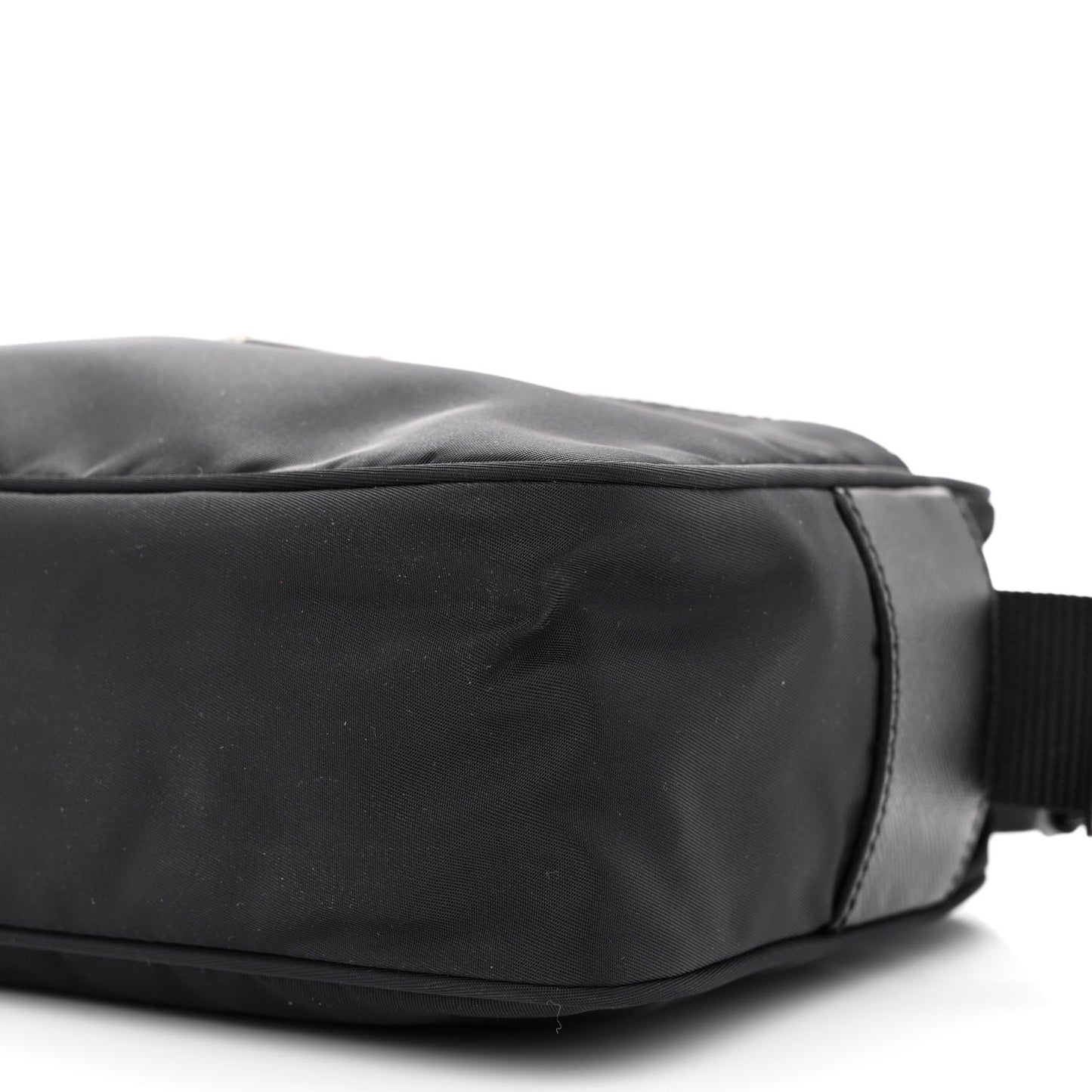 Nylon Tessuto Vela Crossbody Bag Black