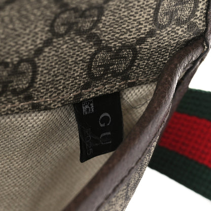 Gucci GG Supreme Monogram Neo Vintage Web Belt Bag Brown 8 of 10