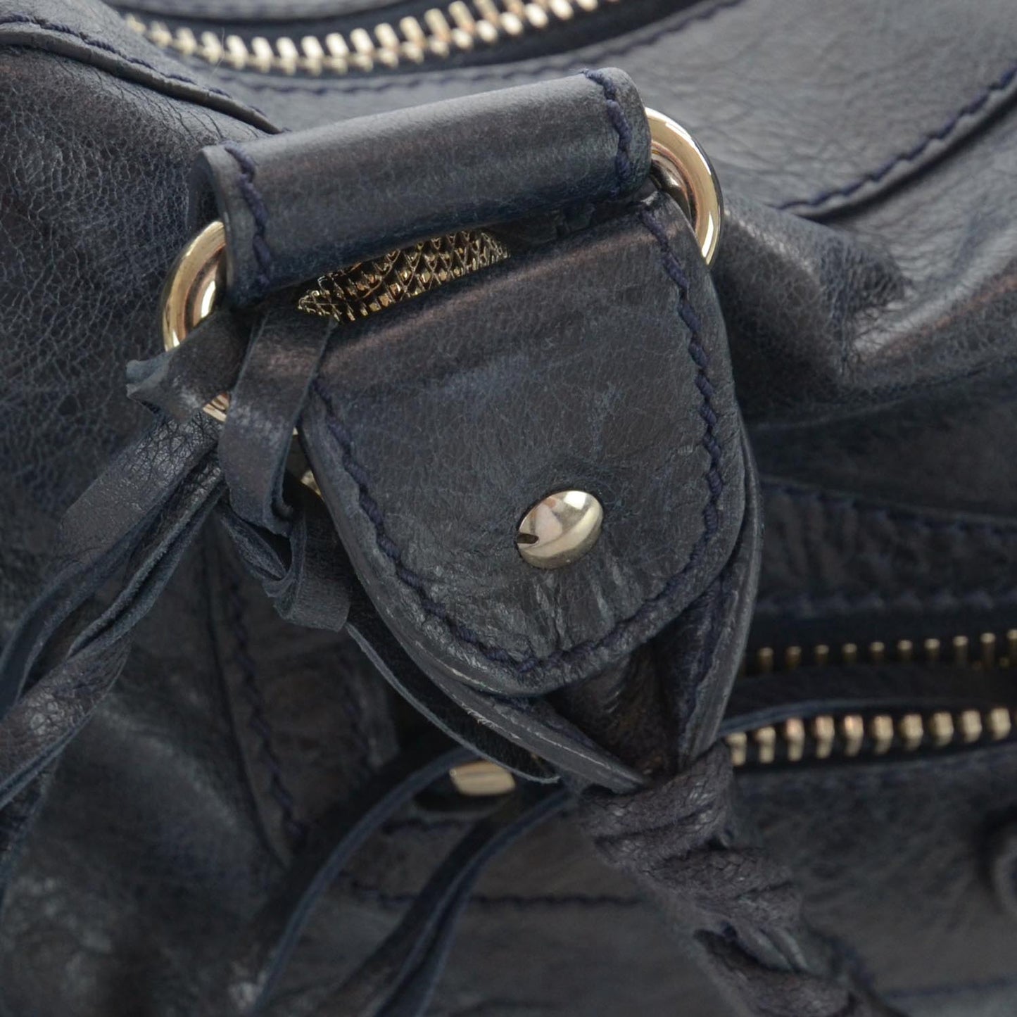 Agneau Giant 21 Silver Hardware Work Dark Night