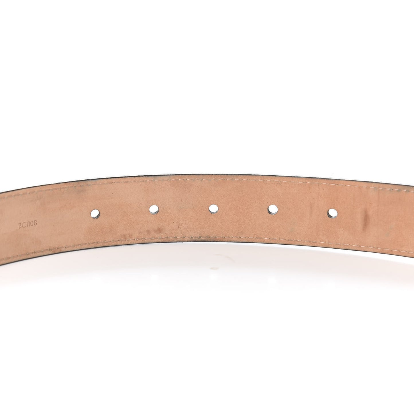Epi 30mm LV Initiales Belt 80 32 Black