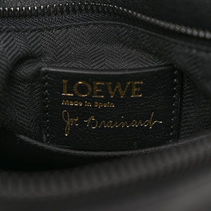 Loewe Calfskin Pansies Small Puzzle Bumbag Black 6 of 9