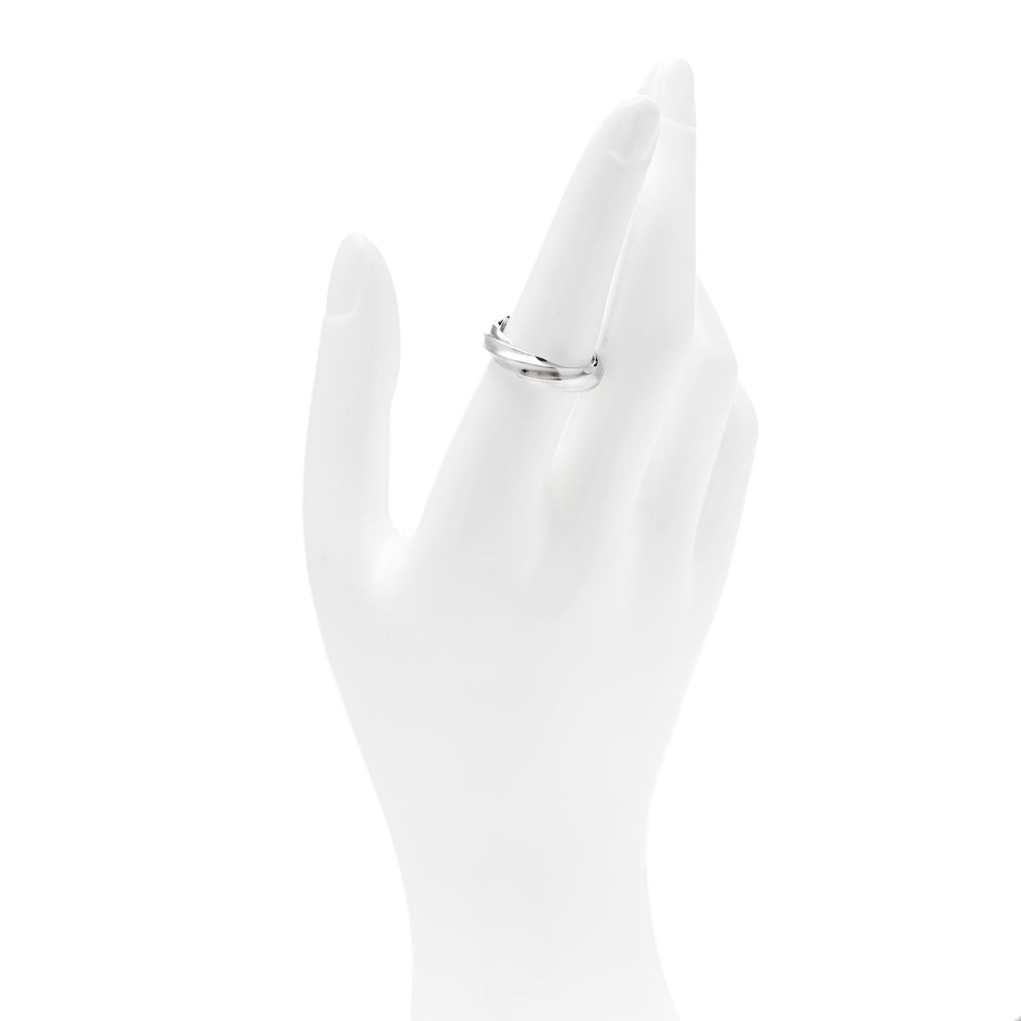 Sterling Silver 5mm Cable Edge Band Ring 54 7