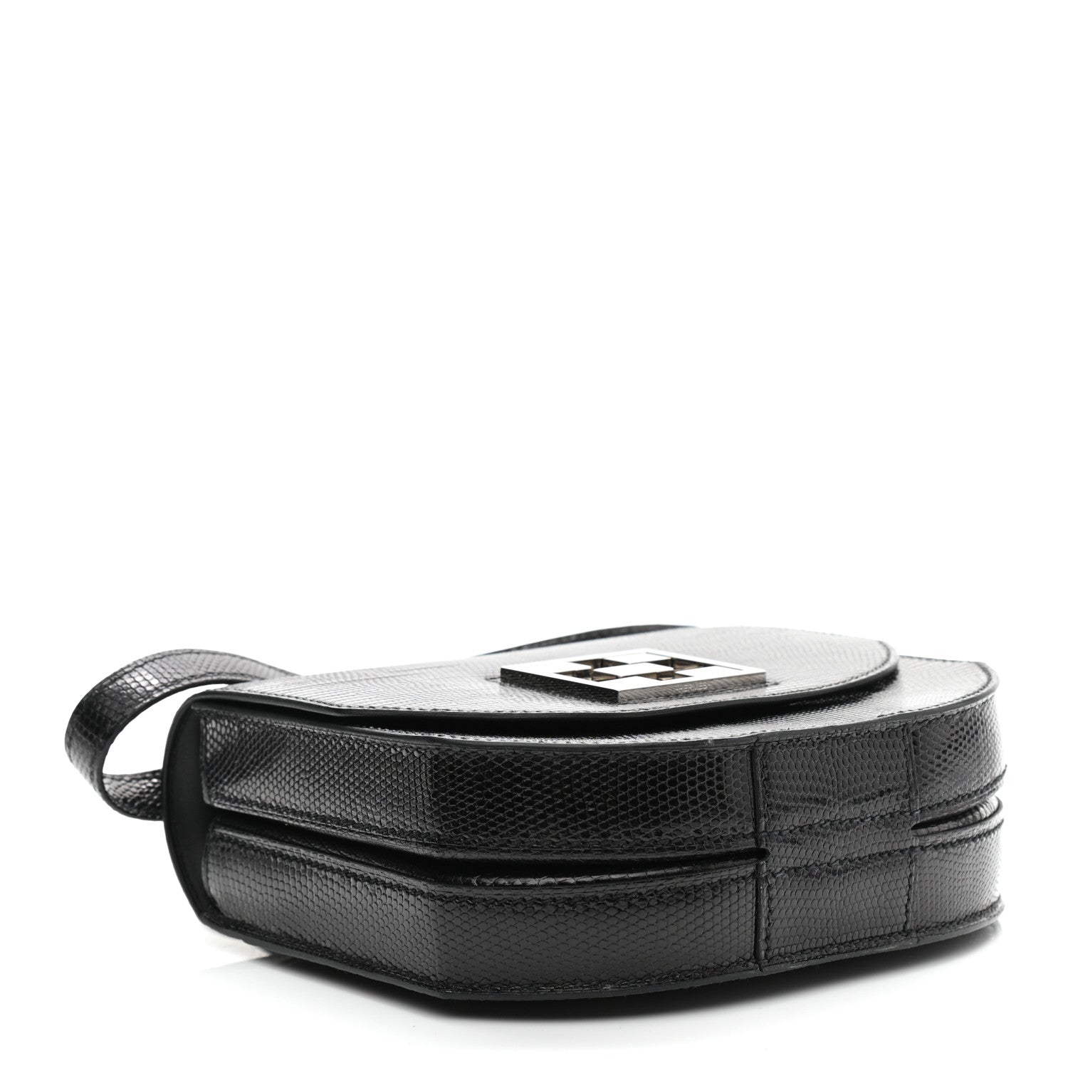 Hermes Lizard Mosaique Au 24-17 Black 4 of 10