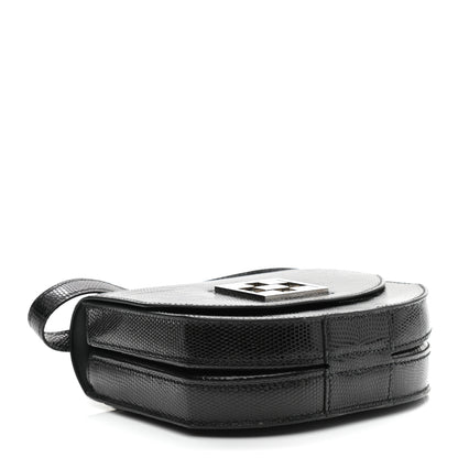 Hermes Lizard Mosaique Au 24-17 Black 4 of 10