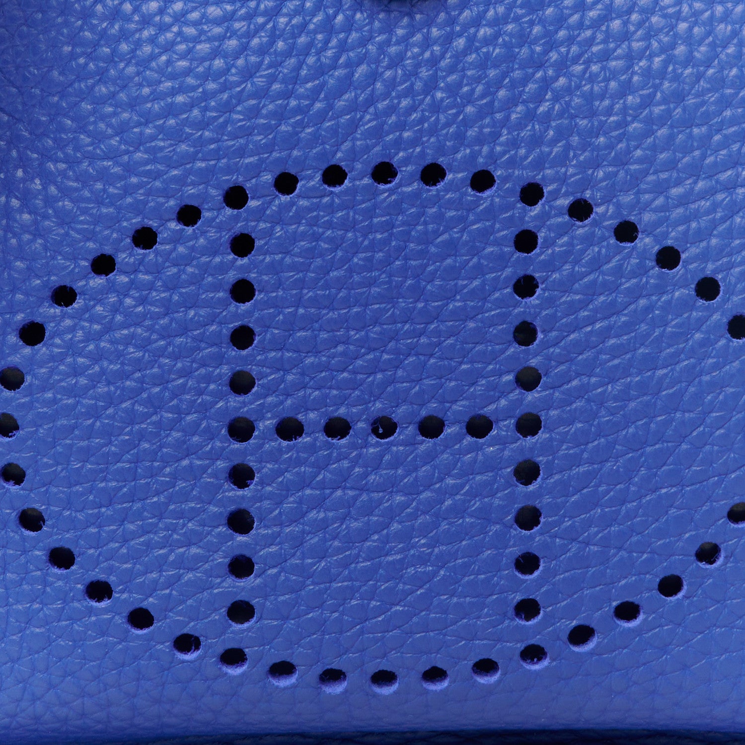 Hermes Taurillon Clemence Evelyne TPM Bleu Electrique 8 of 10