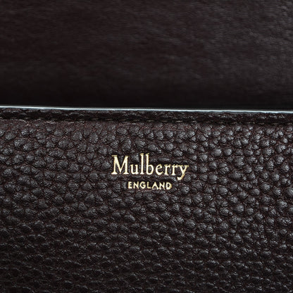 Mulberry Natural Grained Leather Small Darley Satchel Oxblood 6 of 7