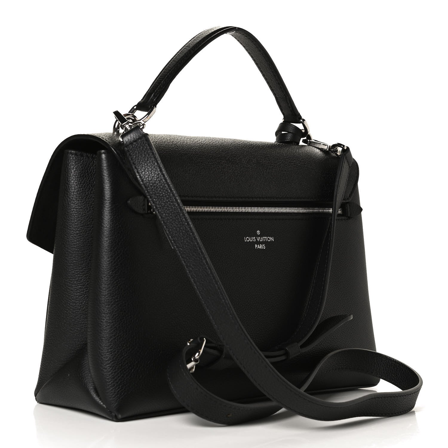 Louis Vuitton Soft Calfskin My Lockme Top Handle Black 3 of 12