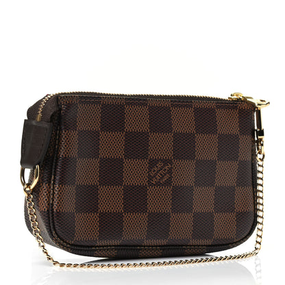 Louis Vuitton Damier Ebene Mini Pochette Accessories 2 of 4