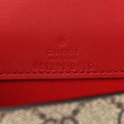 Gucci GG Supreme Monogram Mini Cherry Chain Bag 6 of 11