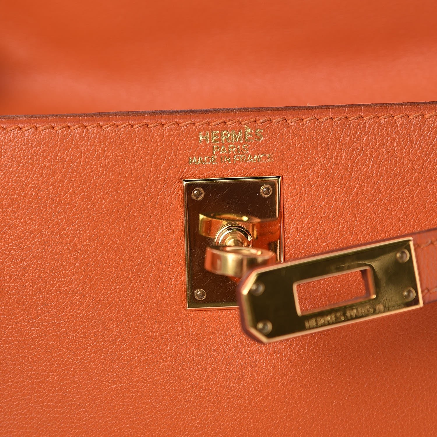 Hermes Swift Kelly Ado 20 PM Backpack Orange 6 of 11