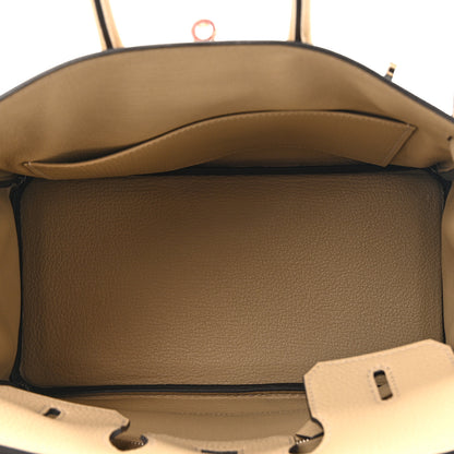 Hermes Togo Birkin 25 Trench 5 of 12