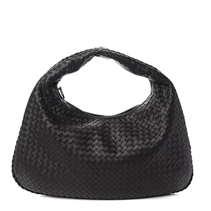 Bottega Veneta Nappa Intrecciato Large Veneta Hobo Black 1 of 9