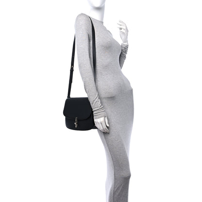 The Row Stamped Saddle Calfskin The Sofia 10 Shoulder Bag Black 3 of 10