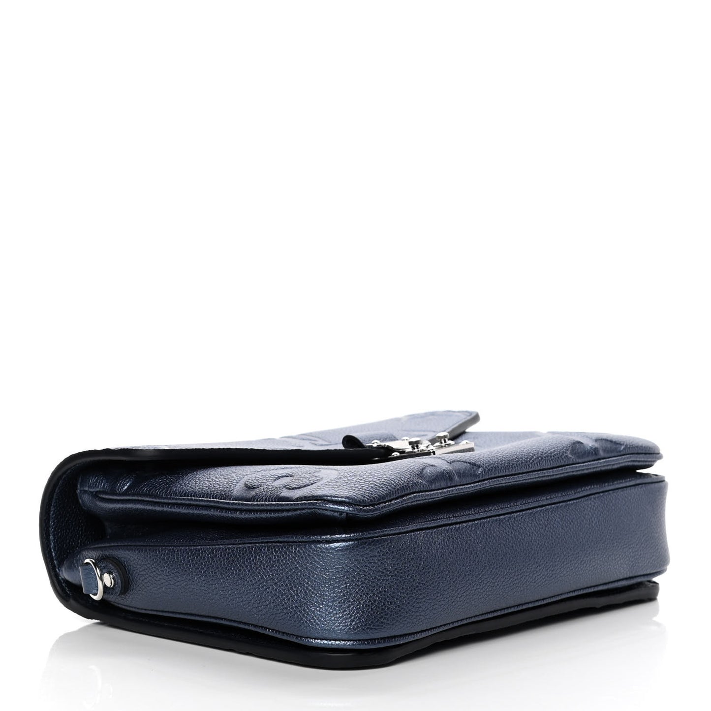 Metallic Empreinte Monogram Giant Pochette Metis Navy Nacre
