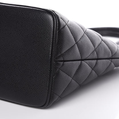 Chanel Caviar Quilted Medallion Tote Black 9 of 10