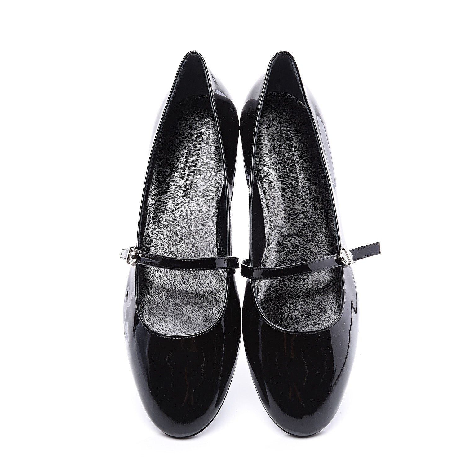 Louis Vuitton Patent Uniformes Ballet Flats 38.5 Black 5 of 10
