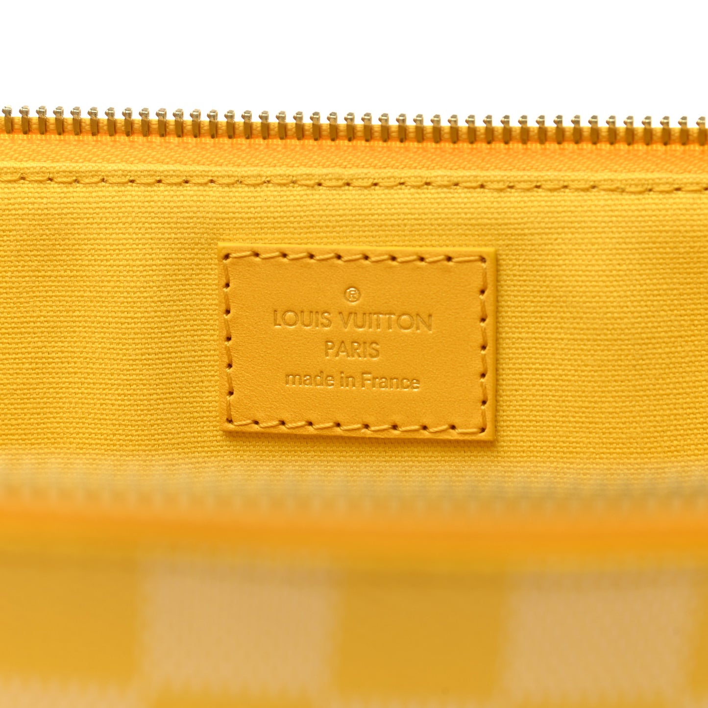 Damier Couleurs Kit Clutch Mimosa