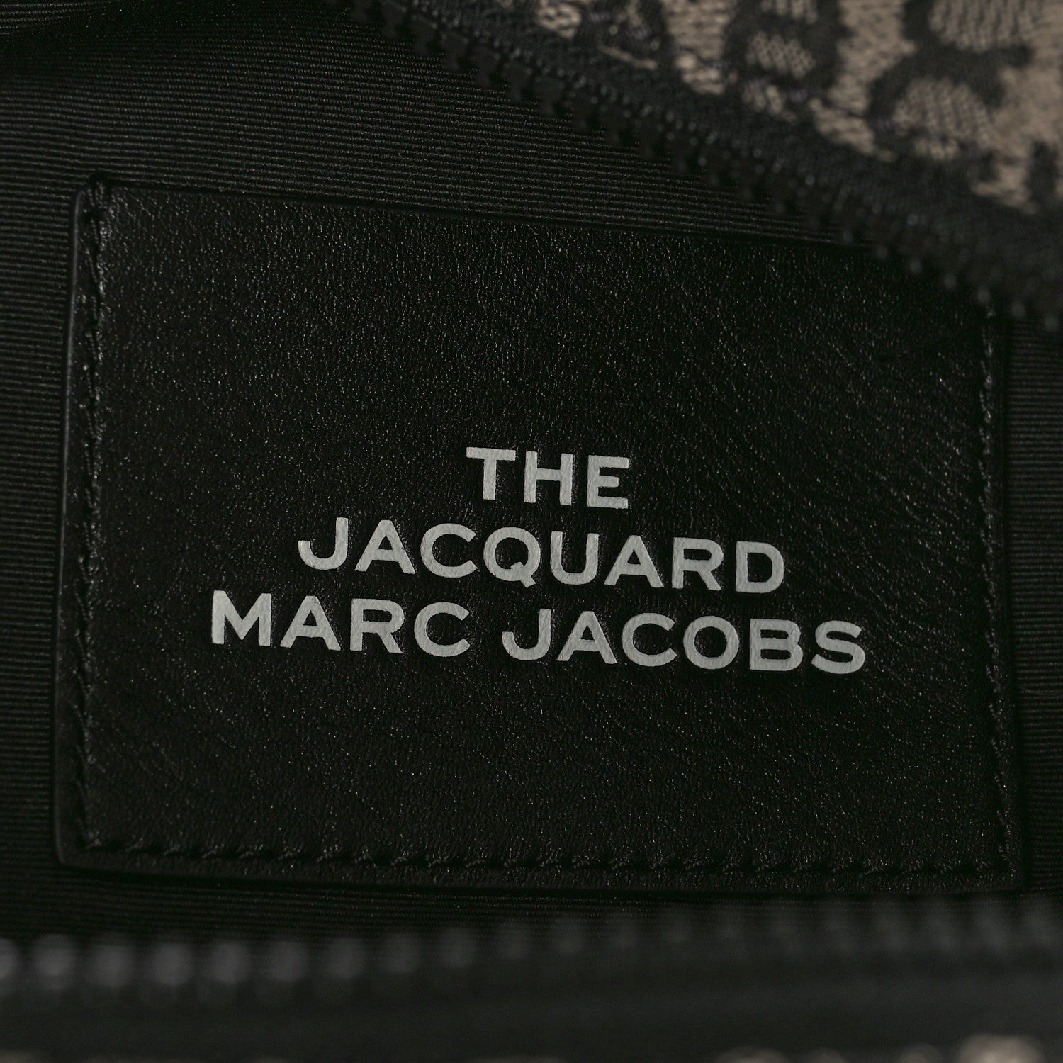 Marc Jacobs Cotton Jacquard Monogram Medium The Traveler Tote Bag Beige Multicolor 6 of 8