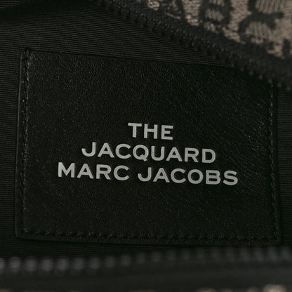 Marc Jacobs Cotton Jacquard Monogram Medium The Traveler Tote Bag Beige Multicolor 6 of 8