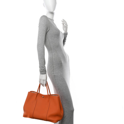 Hermes Negonda Garden Party 36 MM Orange 2 of 10