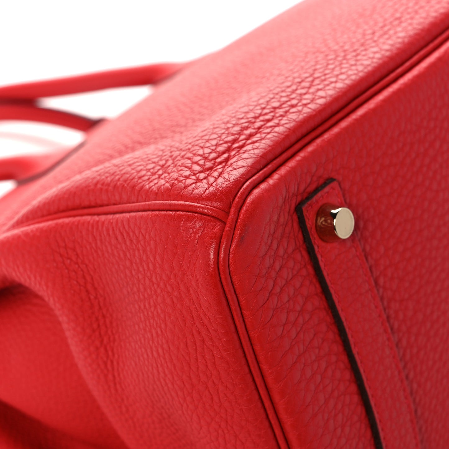 Togo Birkin 35 Rouge Casaque