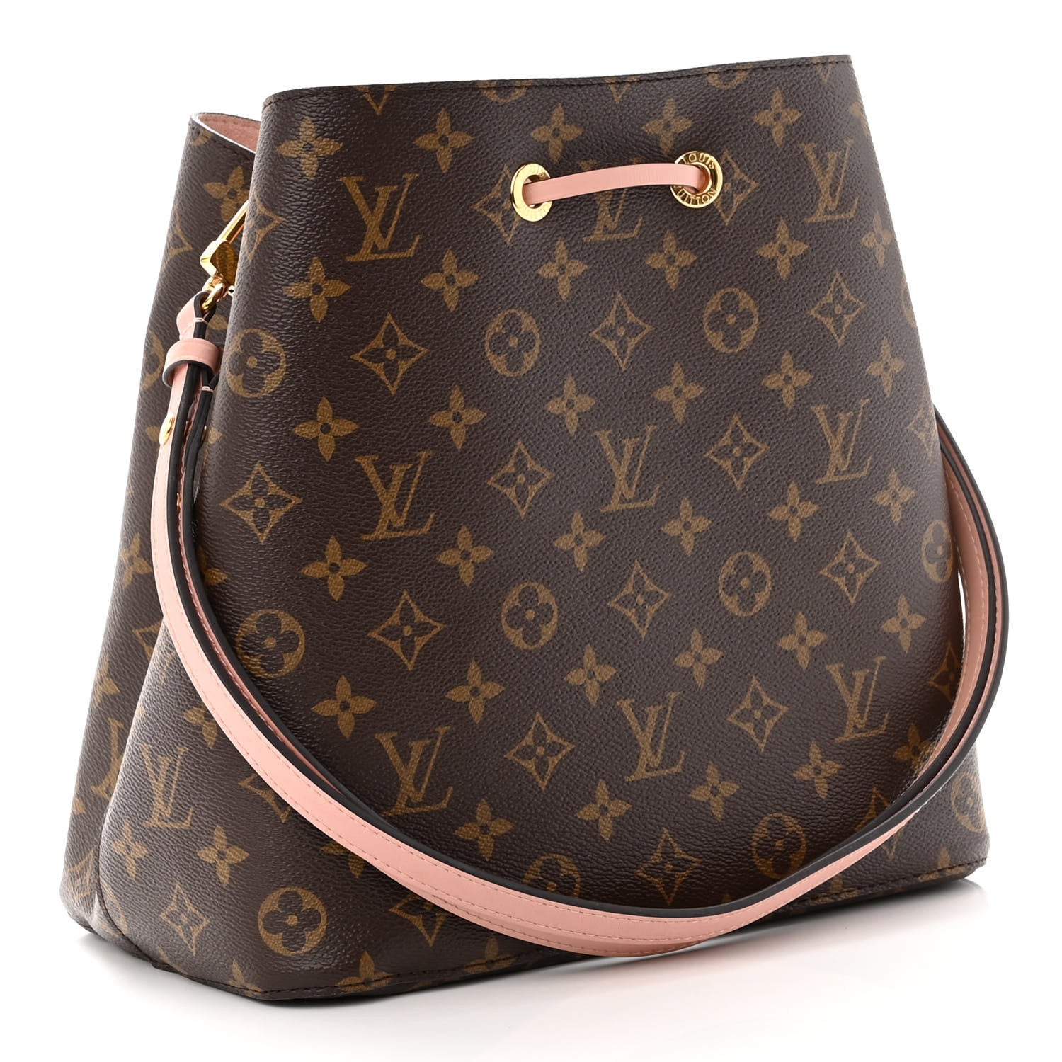 Louis Vuitton Monogram Neonoe MM Rose Poudre 3 of 10