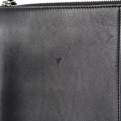 Celine Supple Natural Calfskin Tri-Fold Clutch Black 11 of 13