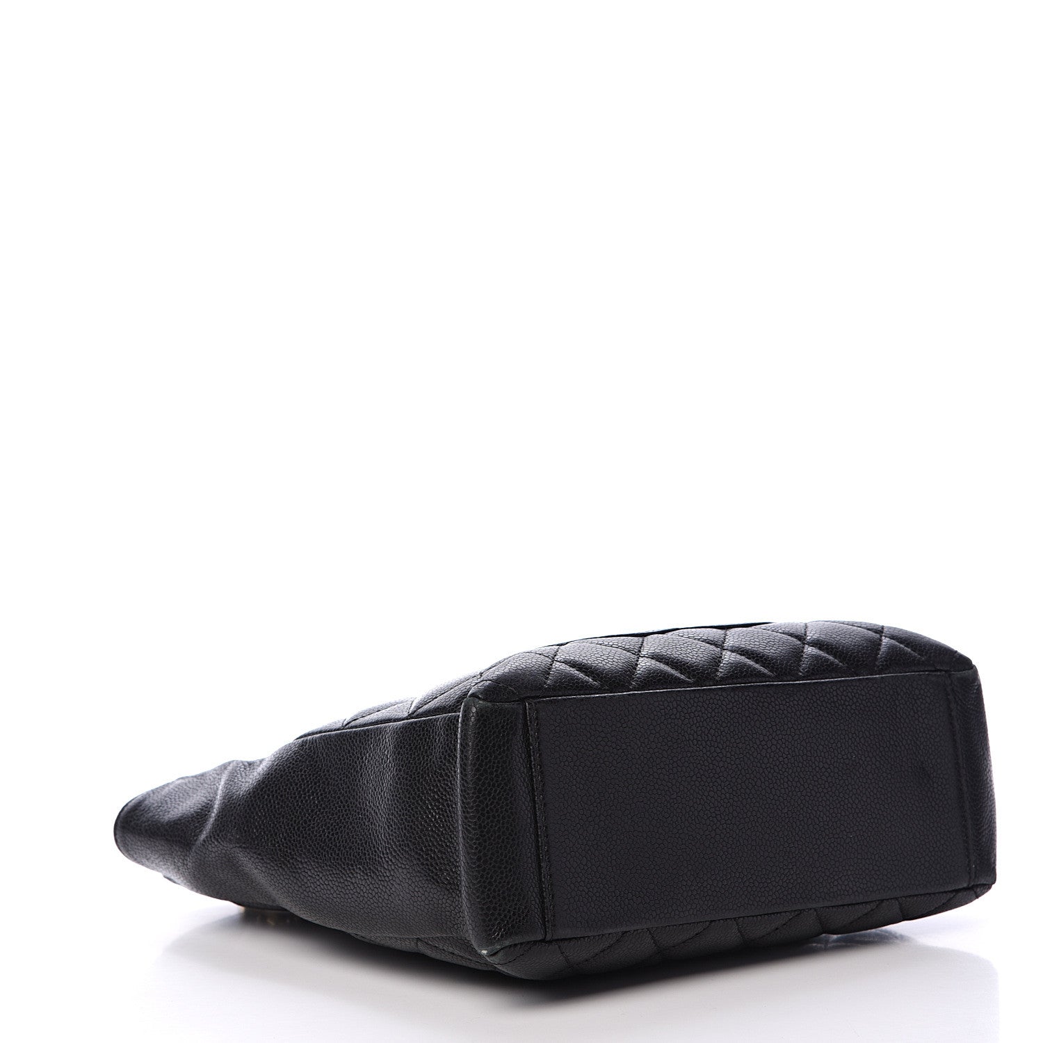 Chanel Caviar Quilted Petit Shopping Tote PST Black 3 of 13