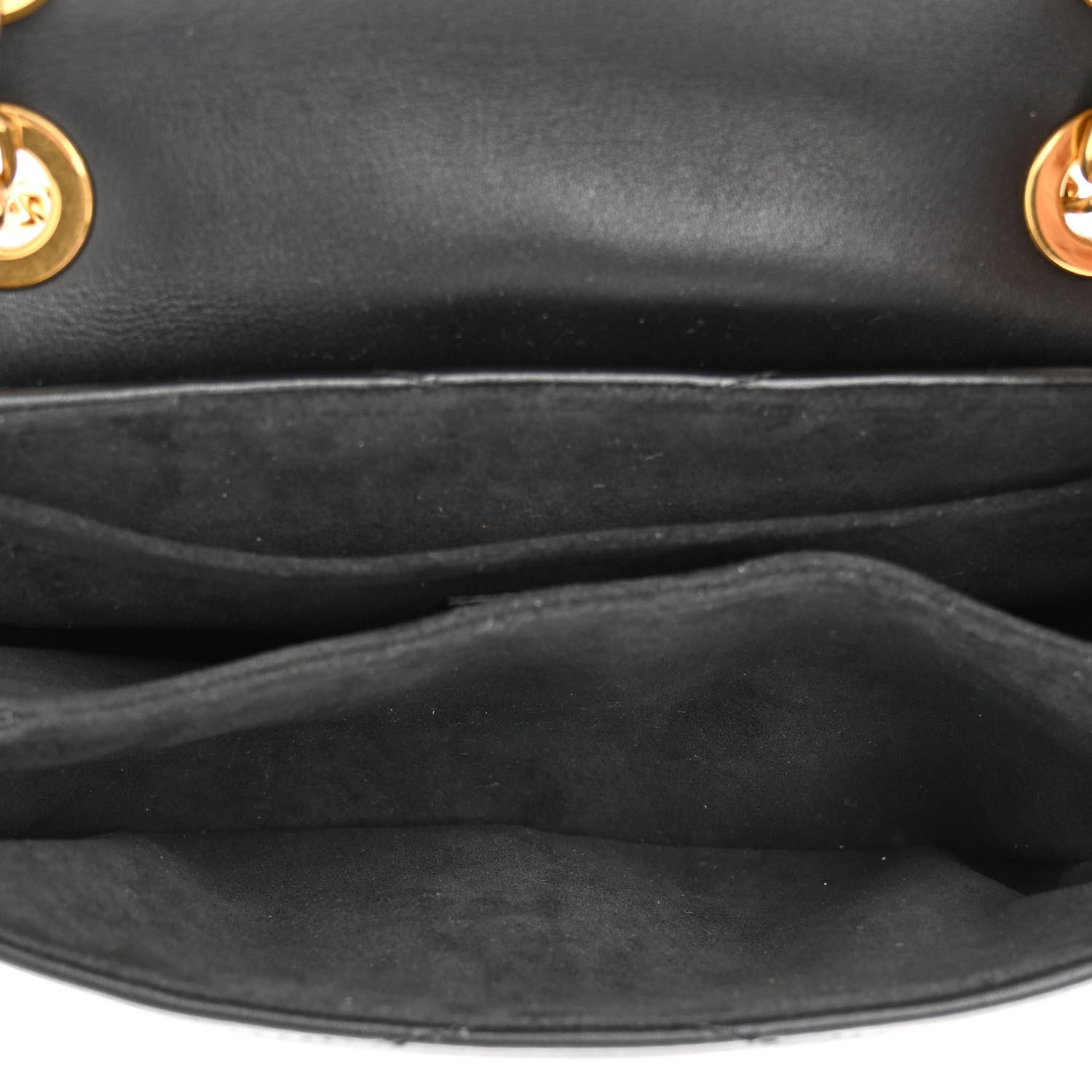 Louis Vuitton Calfskin LV New Wave Chain Bag Black 5 of 11