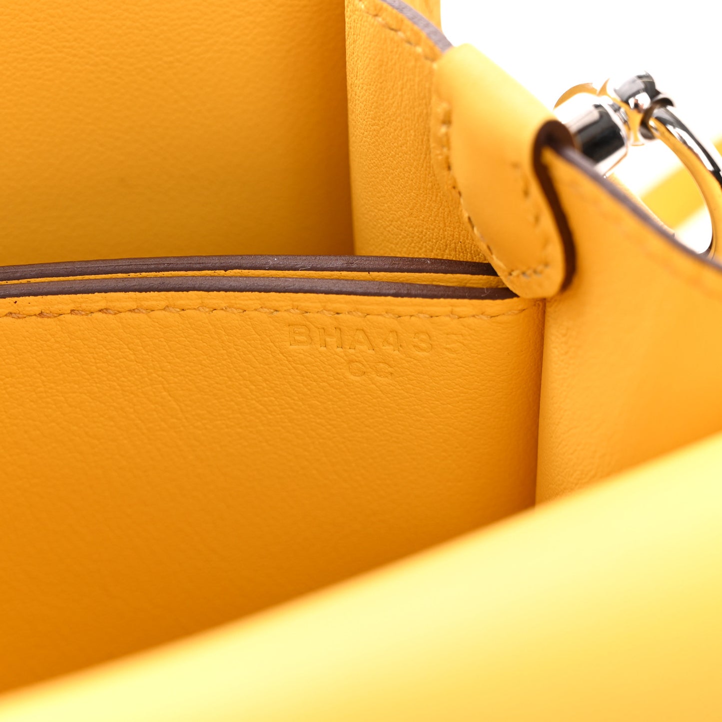 Mini Sac Roulis Jaune De Naples