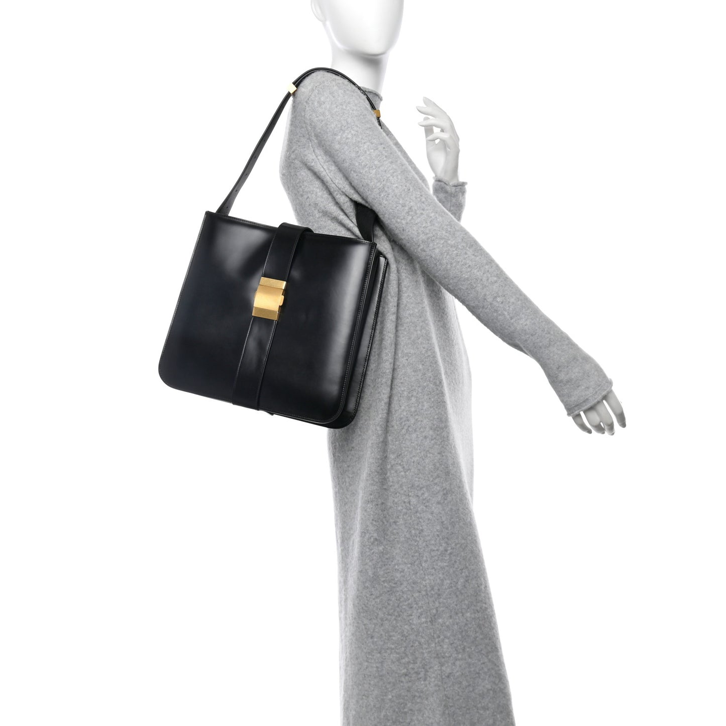 Nappa Medium Marie Bag Black