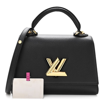 Louis Vuitton Taurillon Twist One Handle PM Black 1 of 8
