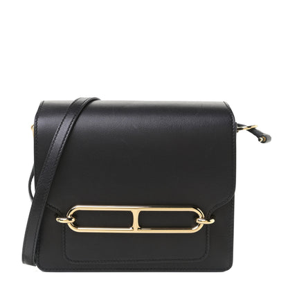 Hermes Evergrain Mini Sac Roulis Black 1 of 13