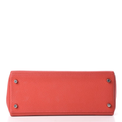 Hermes Togo Retourne Kelly 28 Geranium 6 of 10