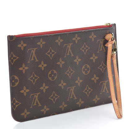 Louis Vuitton Monogram Neverfull MM GM Pochette Cherry 3 of 8